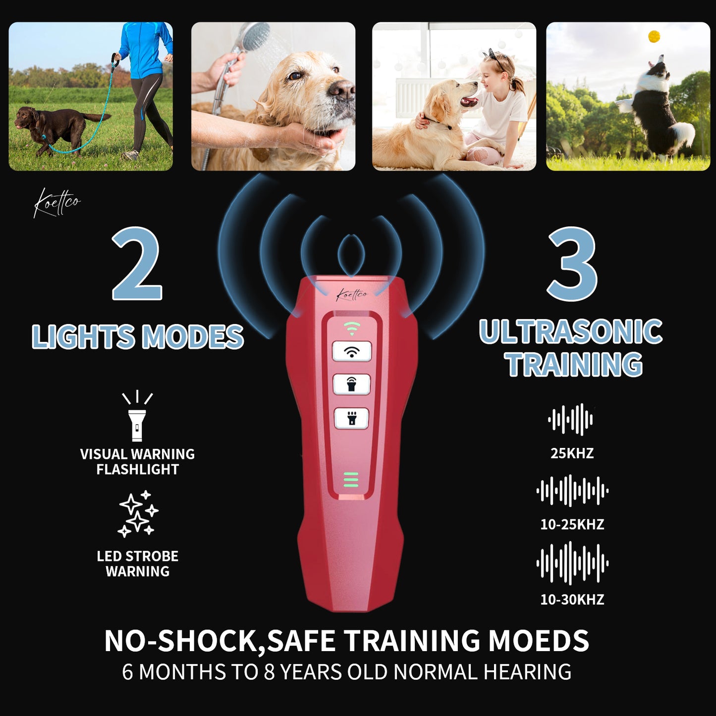 Koettco Ultrasonic Dog Trainer